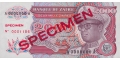 Zaire 2000 1991 UNC P-36/S [Specimen]